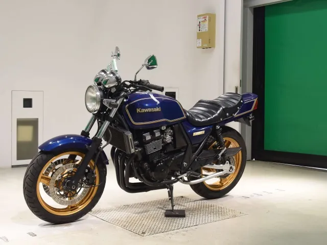 Kawasaki ZRX400-II 1998, navy blue, фото 4