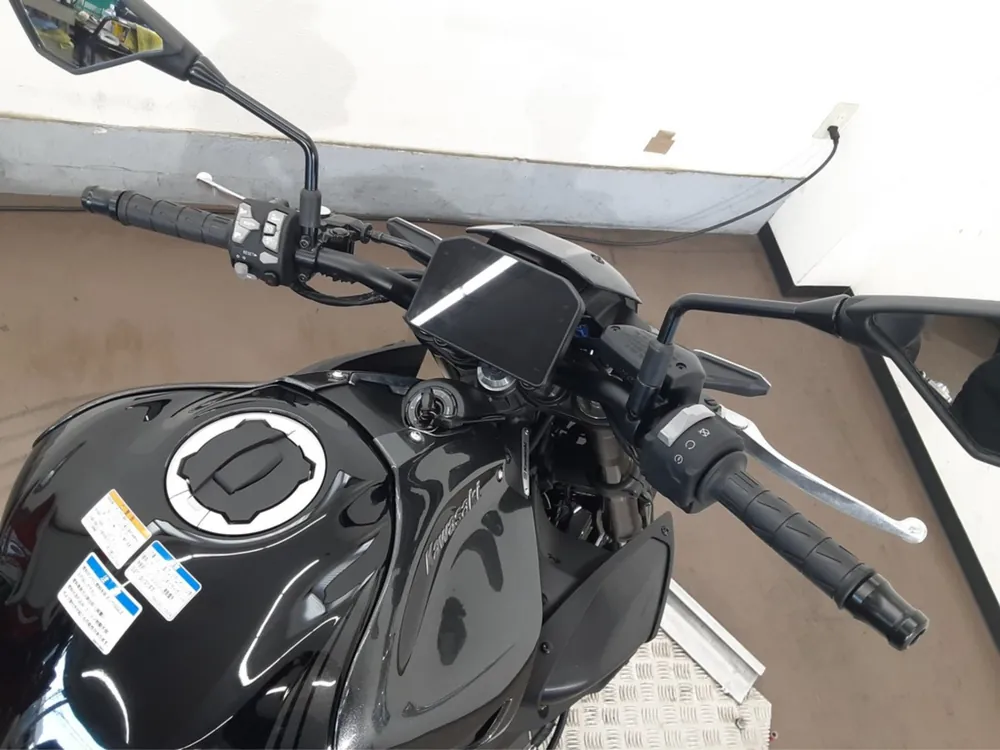 Kawasaki Z900 2025, black / gun m, фото 16