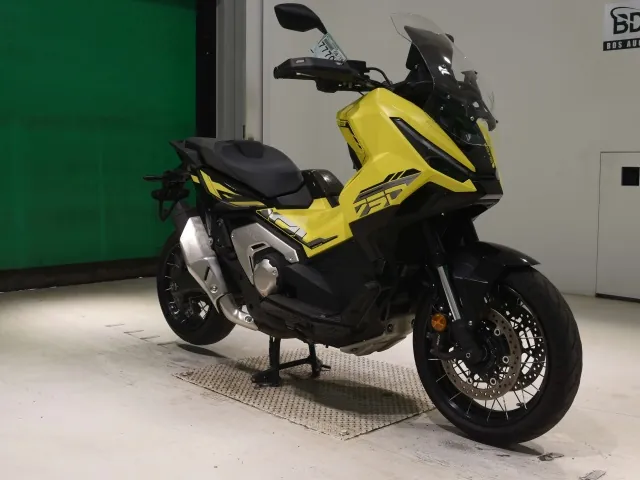 Honda X-ADV750 2025, black | yellow, фото 3