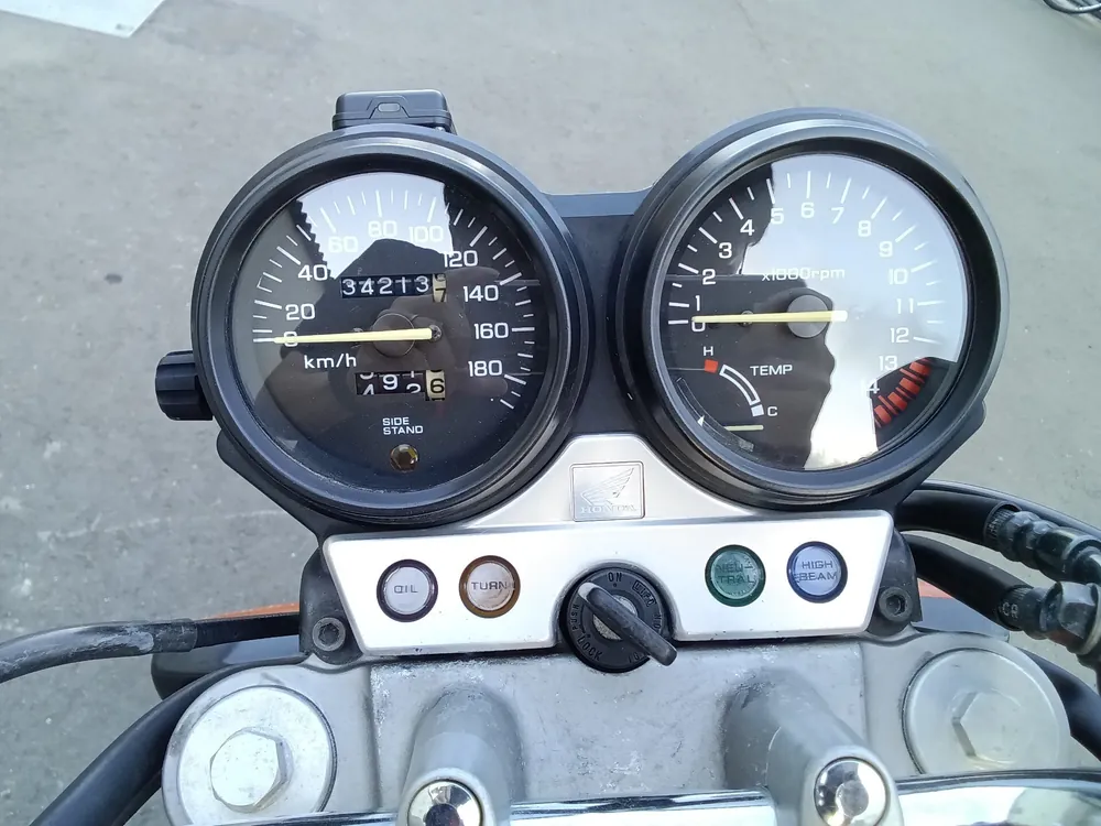 Honda CB400 1993, красный, фото 3