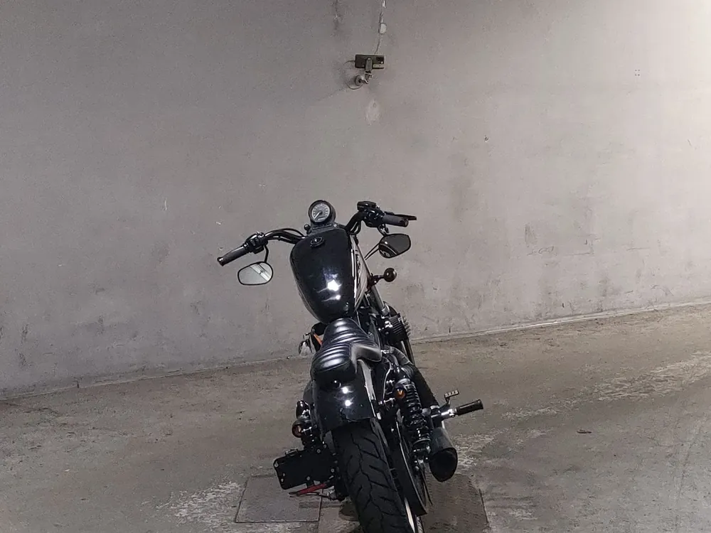 Harley-Davidson XL883R 2011, чёрный, фото 4