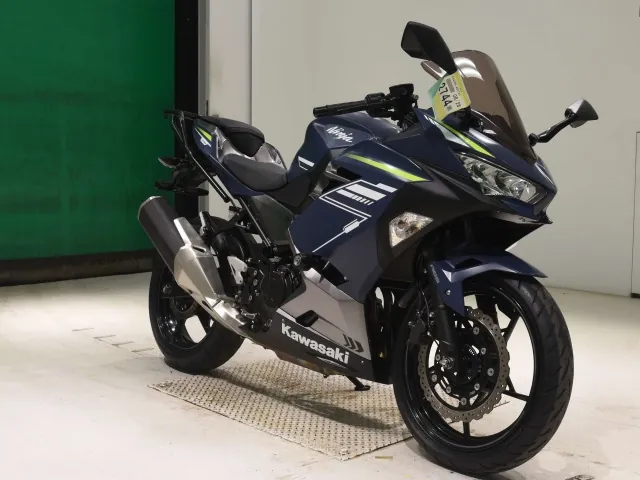 Kawasaki Ninja 400 2022, navy blue, фото 3