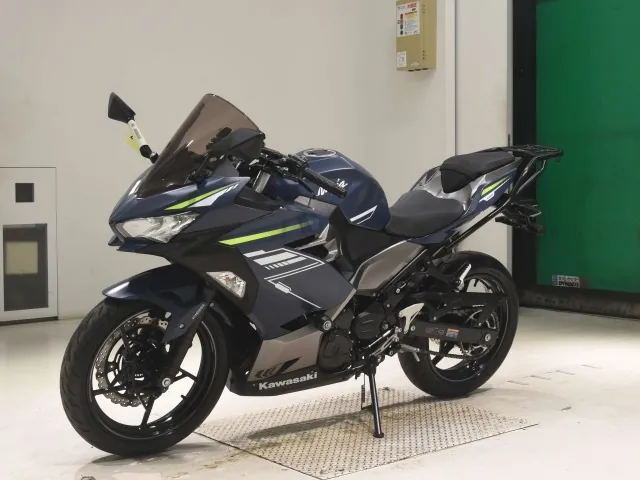 Kawasaki Ninja 400 2022, navy blue, фото 4