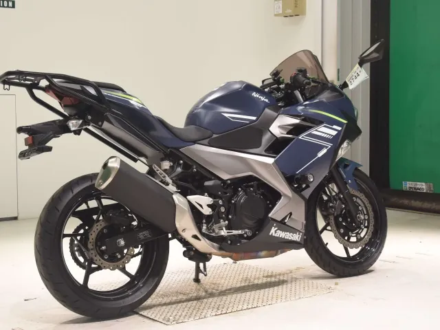 Kawasaki Ninja 400 2022, navy blue, фото 5