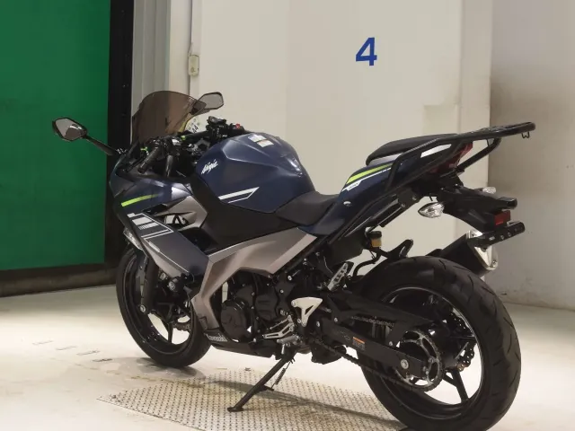 Kawasaki Ninja 400 2022, navy blue, фото 6
