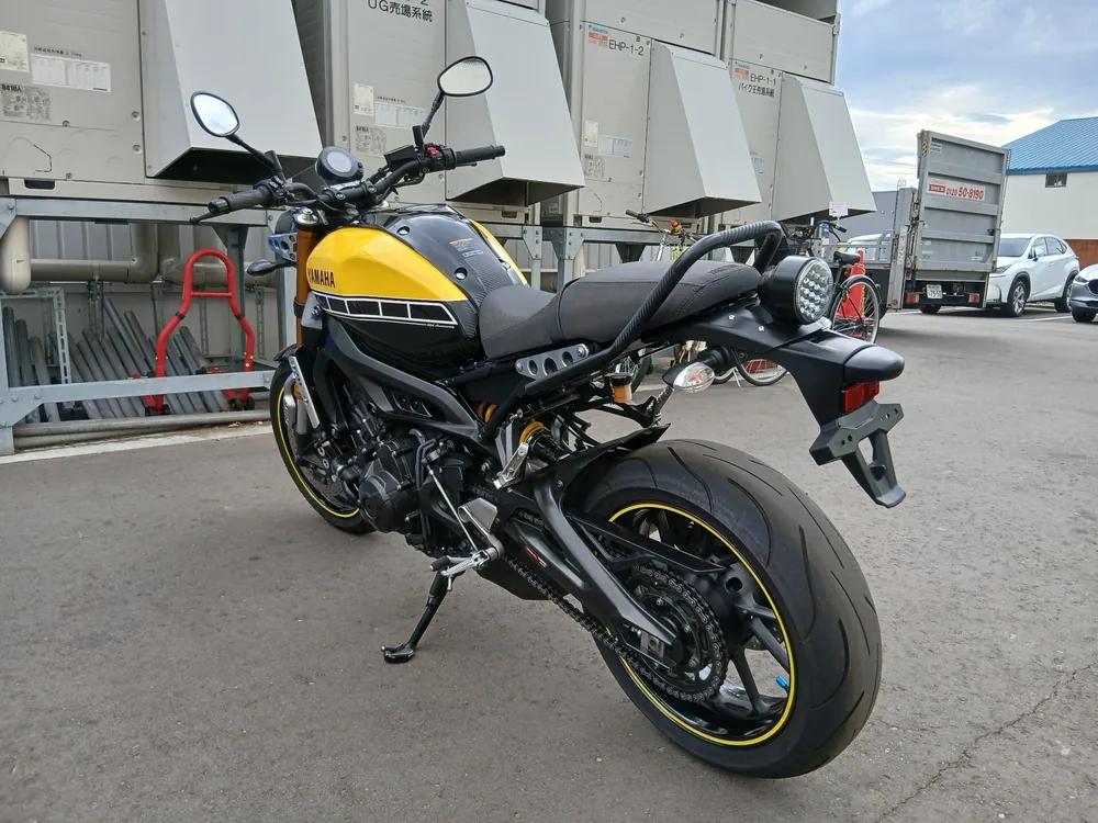 Yamaha XSR900 2016, black / yellow, фото 5