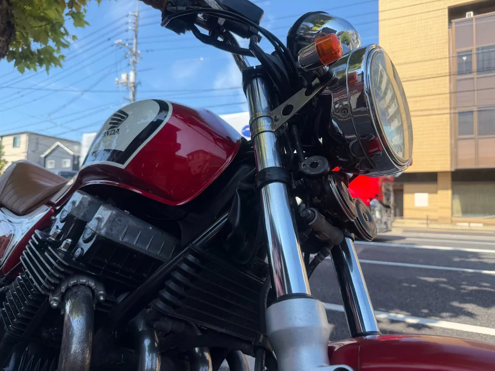 Honda CB750 2005, white / red, фото 16