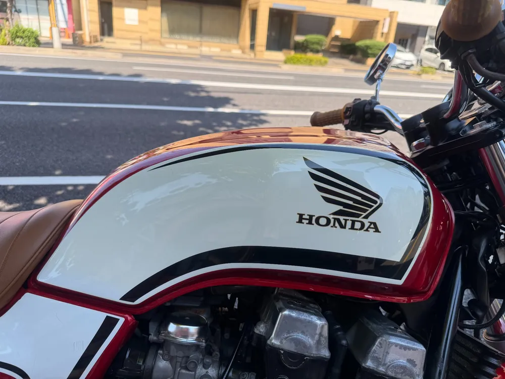 Honda CB750 2005, white / red, фото 19