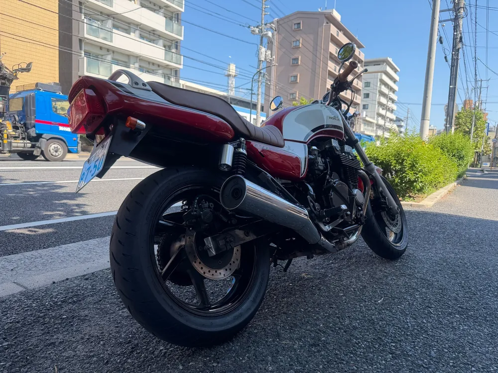 Honda CB750 2005, white / red, фото 5