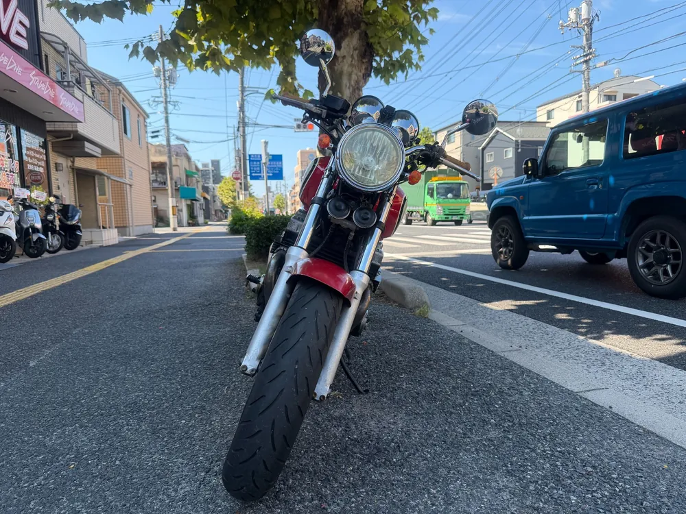 Honda CB750 2005, white / red, фото 8