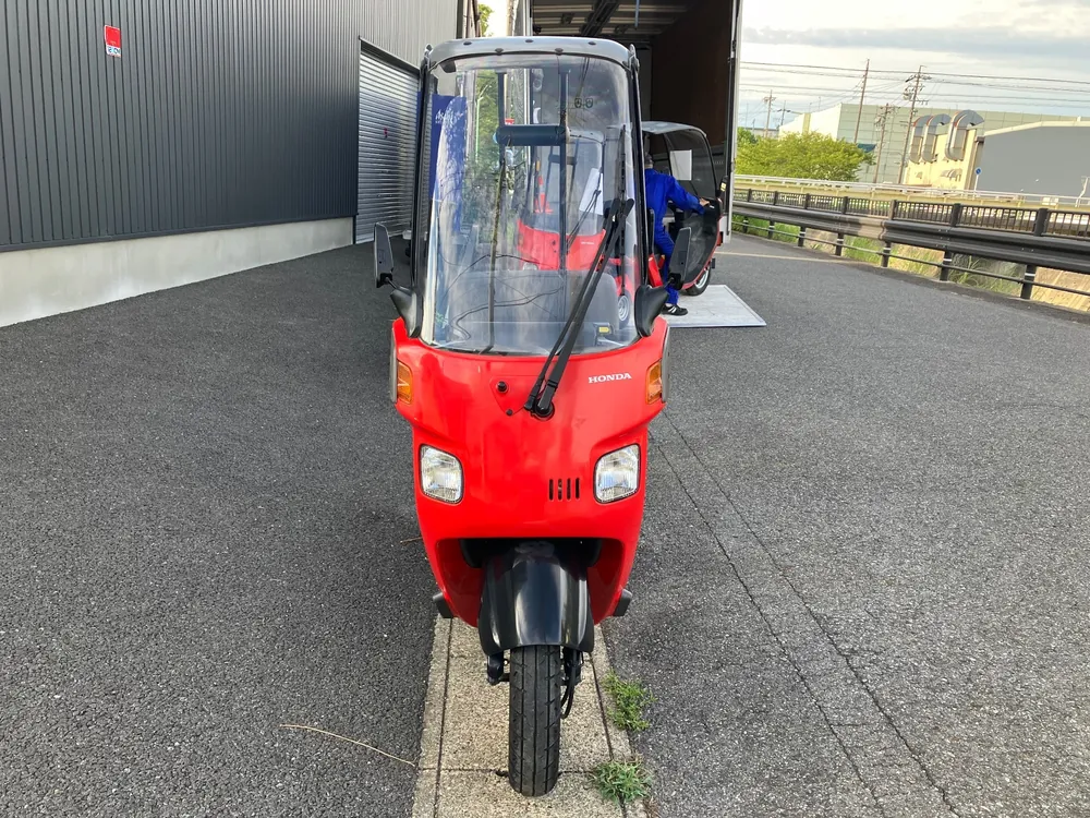 Honda Gyro Canopy 2004, белый, чёрный, красный, фото 3