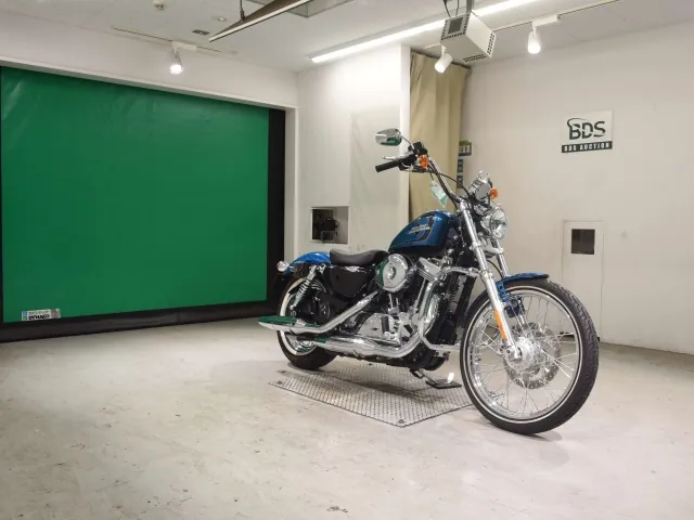 Harley-Davidson XL1200V 2015, синий, фото 3