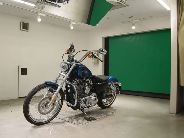 Harley-Davidson XL1200V 2015, синий, фото 4