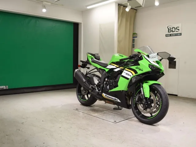 Kawasaki Zx-6Ra 2026, black | green, фото 3