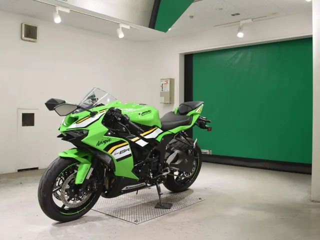 Kawasaki Zx-6Ra 2026, black | green, фото 4