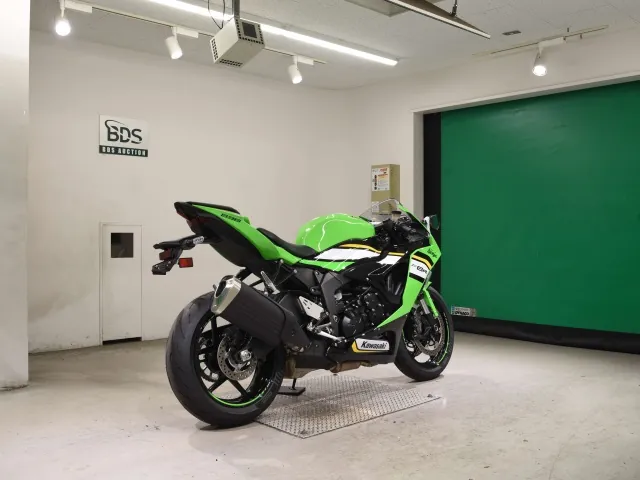 Kawasaki Zx-6Ra 2026, black | green, фото 5