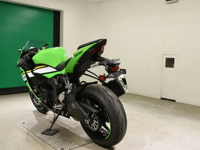 Kawasaki Zx-6Ra 2026, black | green, фото 6