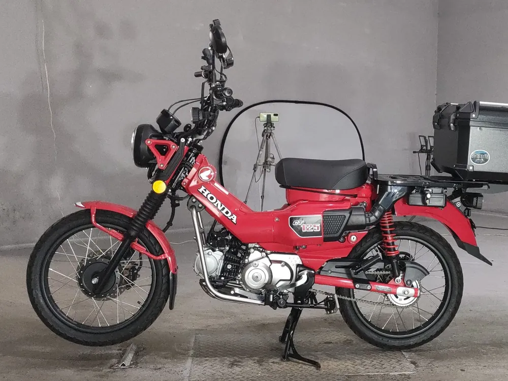 Honda CT125 Hunter Cub, красный, фото 2