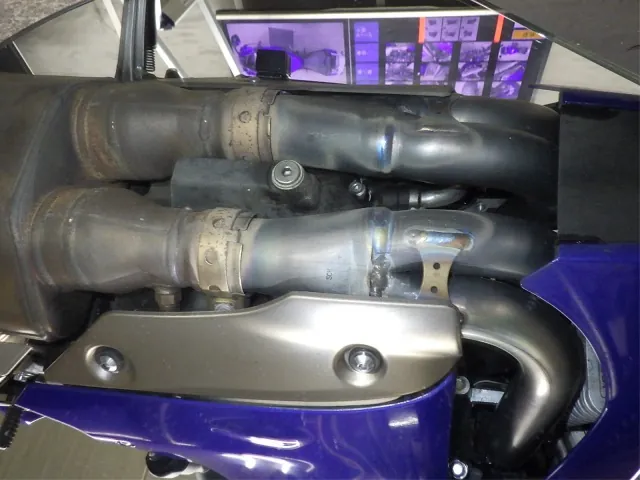 Yamaha YZF-R1M 2025, синий, фото 7