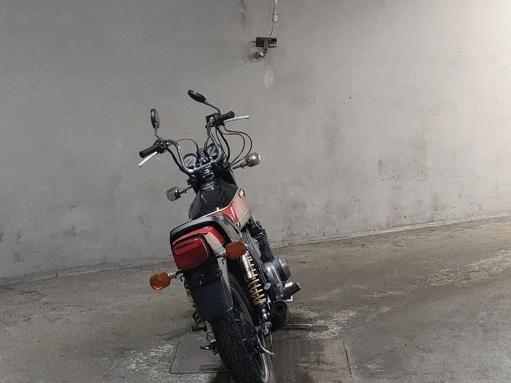 Kawasaki Z400J 2025, black/red, фото 4