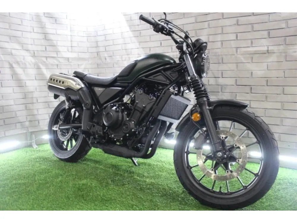 Honda CL500 2023, зелёный, фото 10