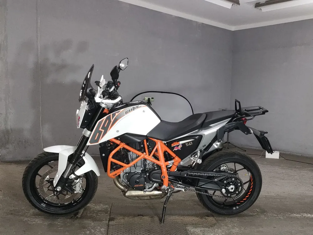 KTM 690 Duke 2015, white/black, фото 2