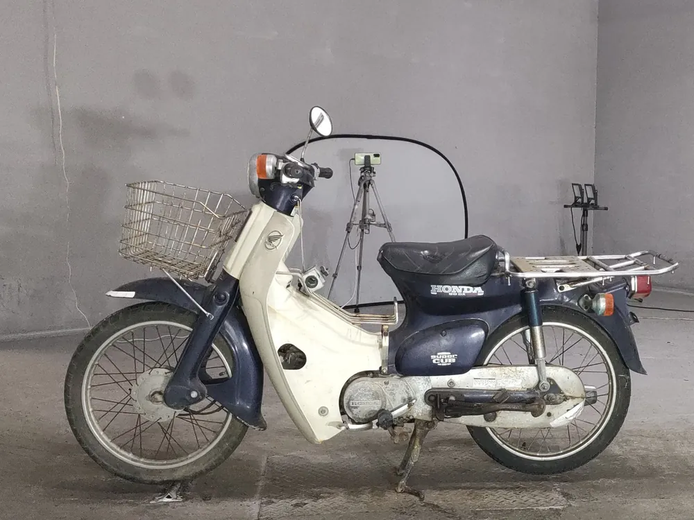 Honda Super Cub, синий, фото 2