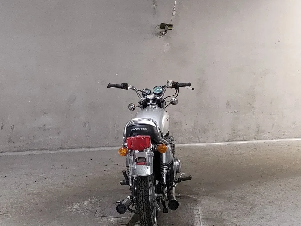 Honda Cb550, серебристый, фото 4