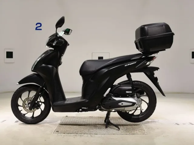 Honda Dio110-3 Basic, matt black, фото 2