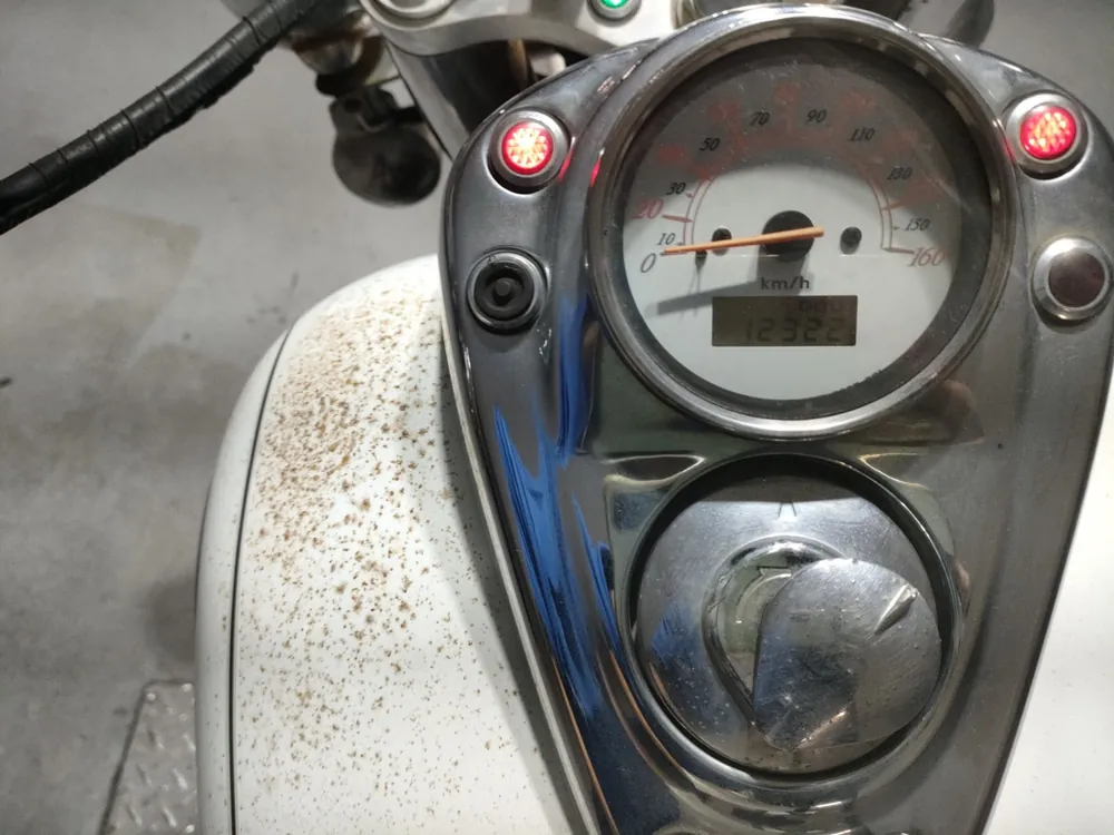 Honda Shadow 400 2004, белый, фото 5