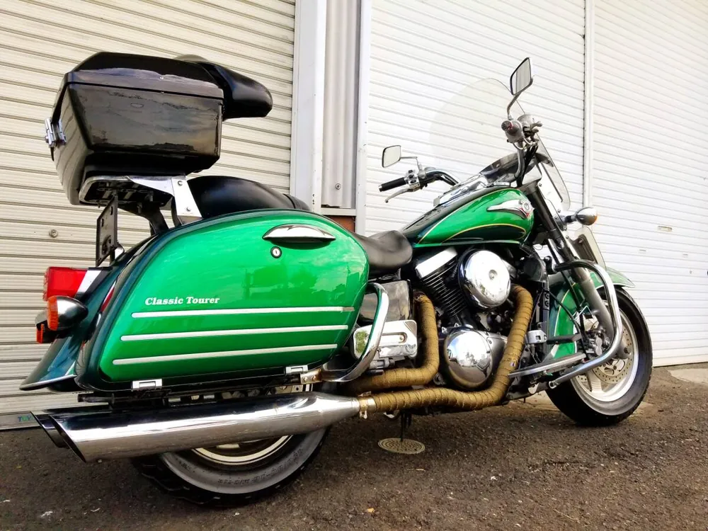 Kawasaki Vulcan 1500 Classic Tourer 1998, фото 4