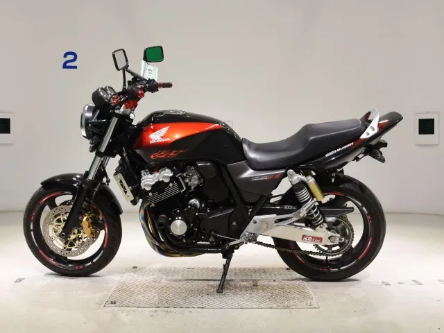Honda CB400N 2004, red | black, фото 2