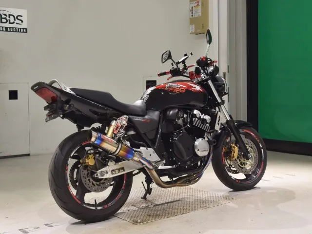 Honda CB400N 2004, red | black, фото 5