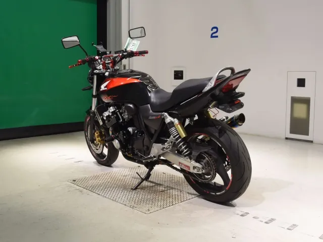 Honda CB400N 2004, red | black, фото 6