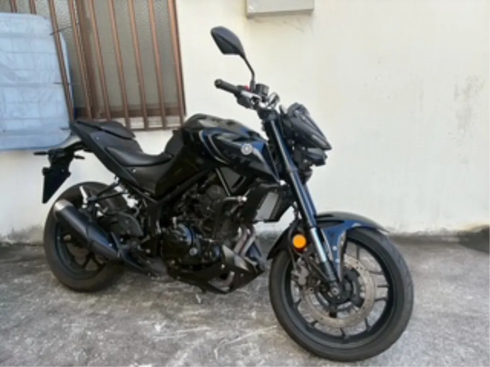 Yamaha MT-03 2020, чёрный, фото 2
