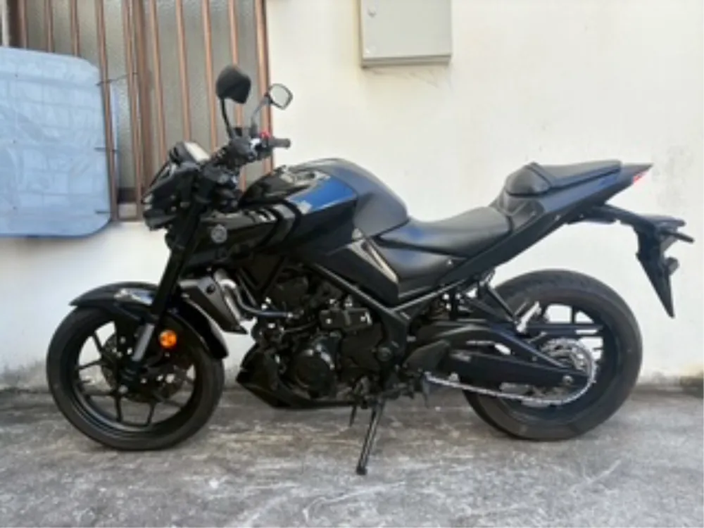 Yamaha MT-03 2020, чёрный, фото 3