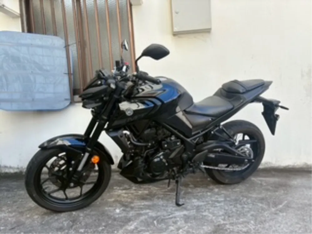 Yamaha MT-03 2020, чёрный, фото 4