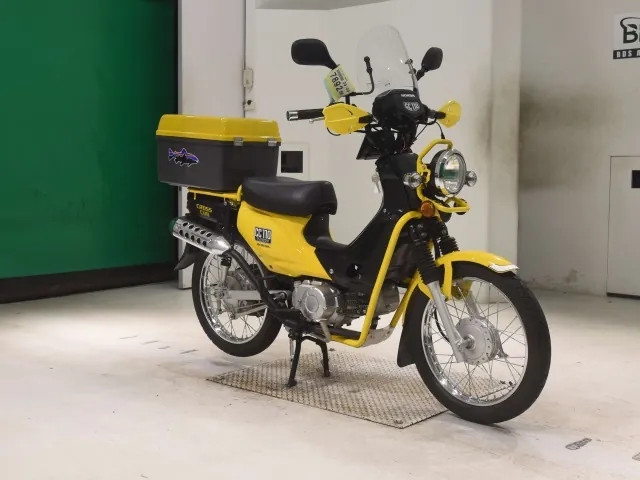 Honda Cross Cub, чёрный, жёлтый, фото 3