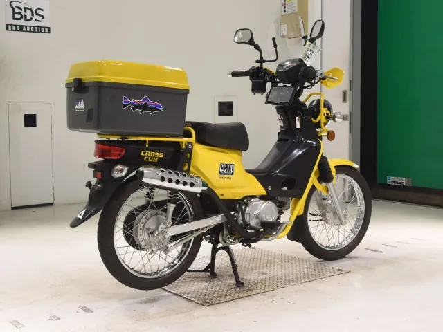 Honda Cross Cub, чёрный, жёлтый, фото 5
