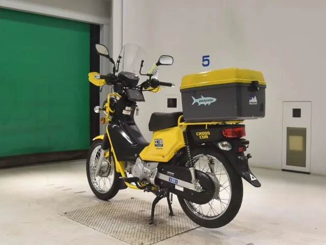 Honda Cross Cub, чёрный, жёлтый, фото 6