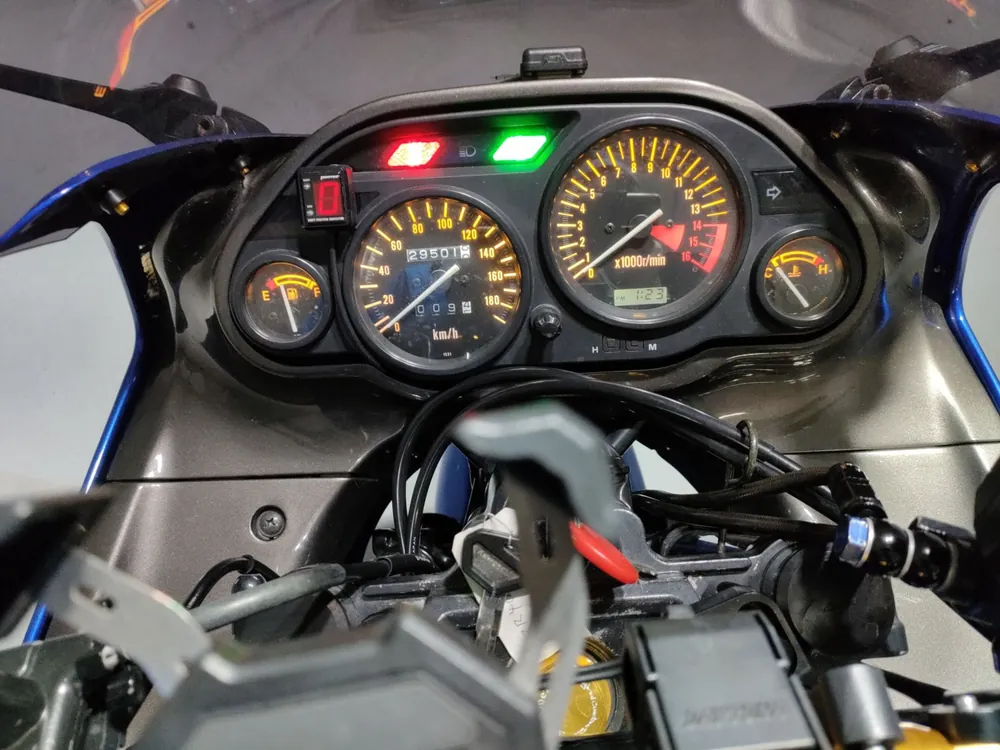 Kawasaki ZX400N 2003, синий, фото 5