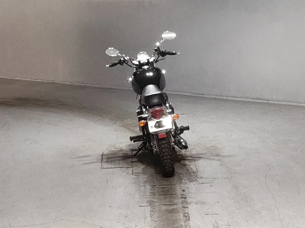Kawasaki Estrella, чёрный, фото 4