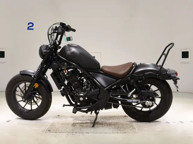 Honda Rebel 250, matt black, фото 2
