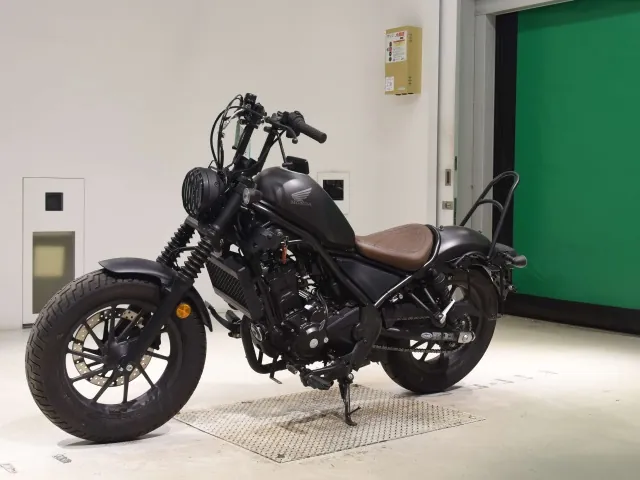 Honda Rebel 250, matt black, фото 4