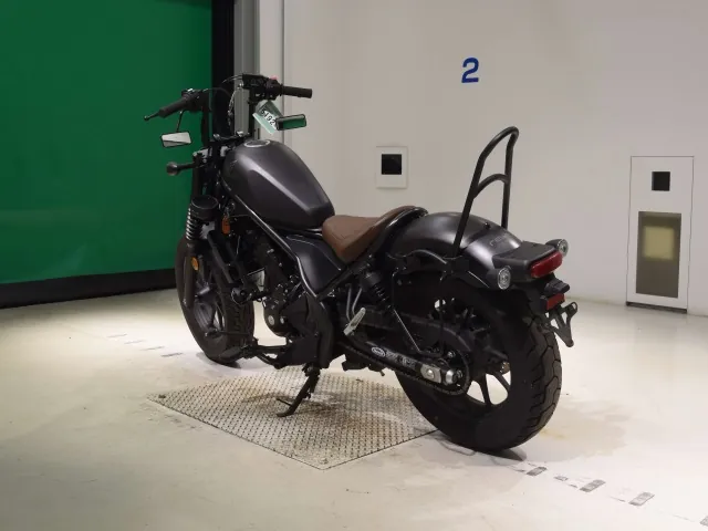 Honda Rebel 250, matt black, фото 6
