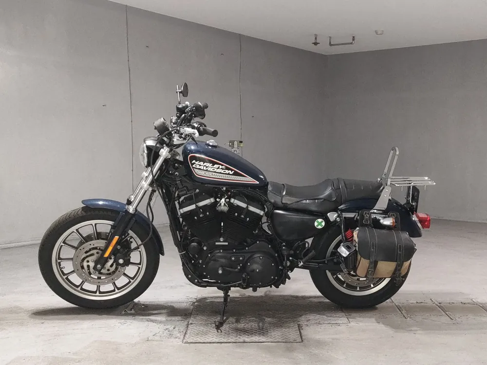 Harley-Davidson XL883R 2008, синий, фото 2