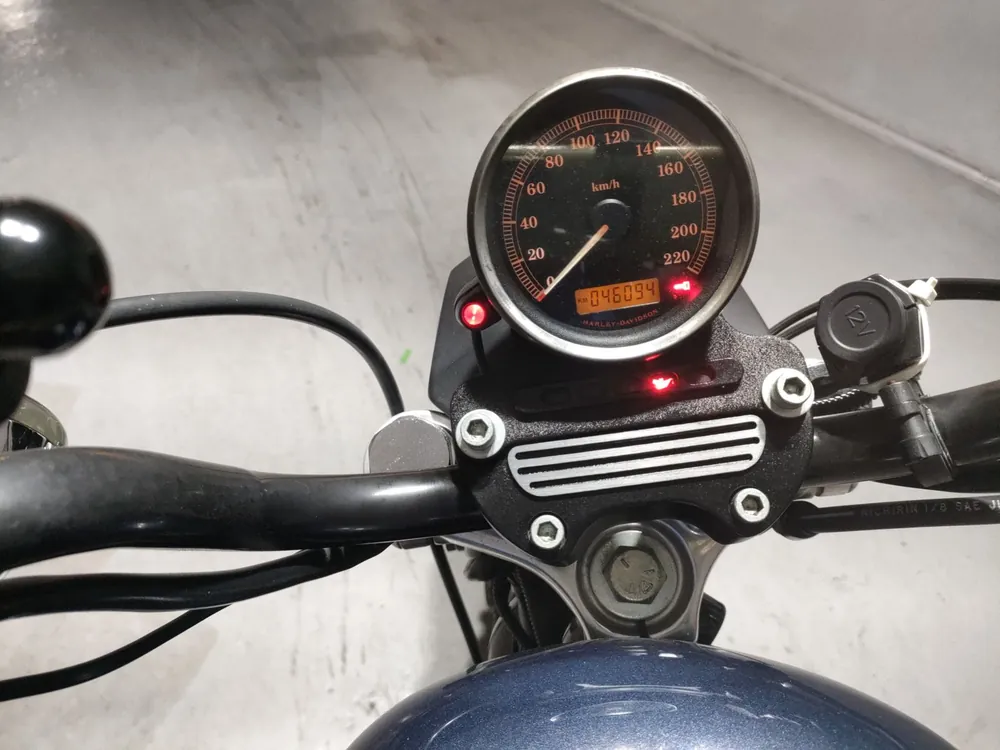 Harley-Davidson XL883R 2008, синий, фото 5