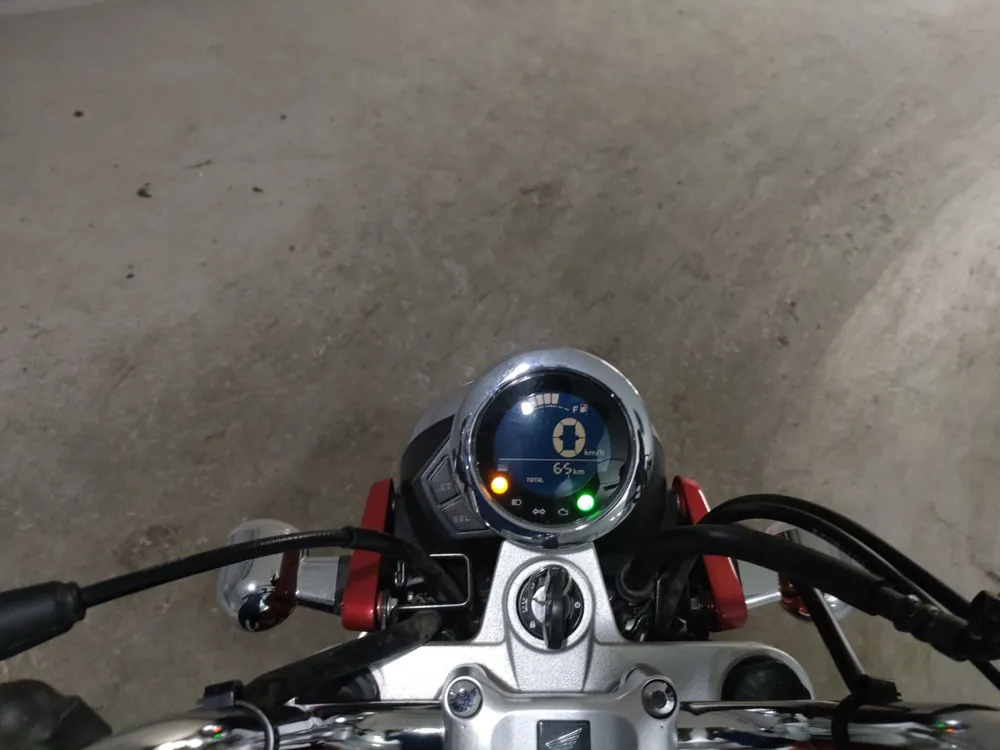 Honda Monkey 125, белый, красный, фото 5