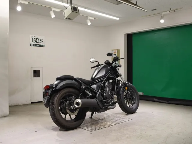 Honda Rebel 250, matt black, фото 5