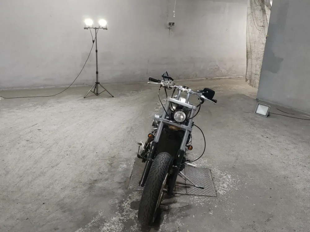 Kawasaki Vulcan 400 Classic 1996, чёрный, фото 3